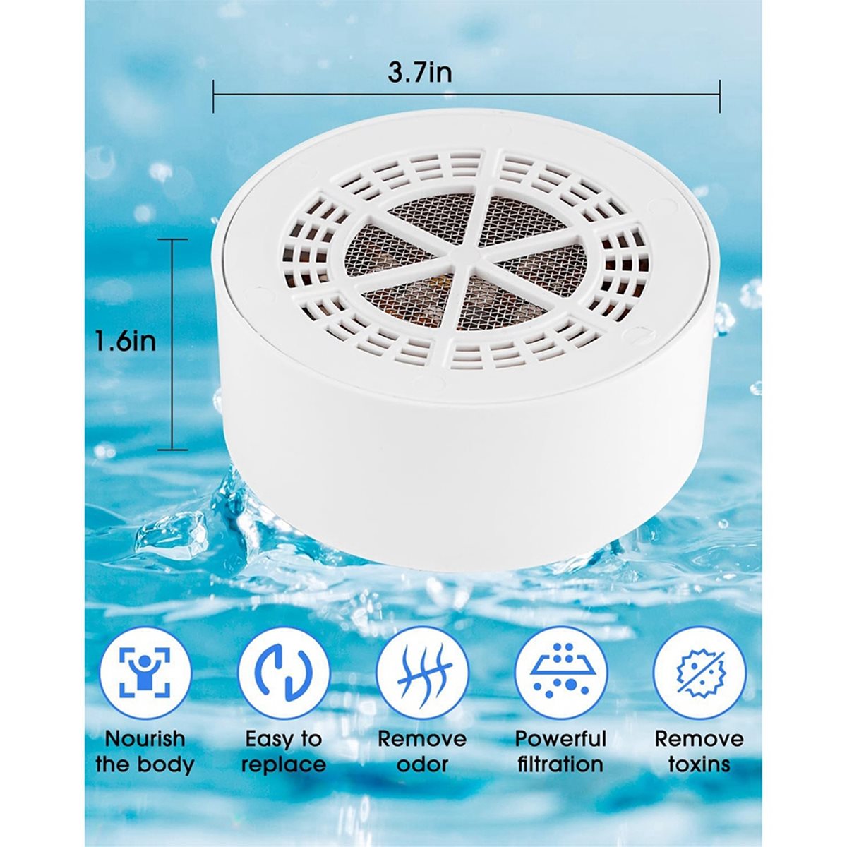 Water Filter Cartridge - 618 메가 세일 욕조 필터 범용