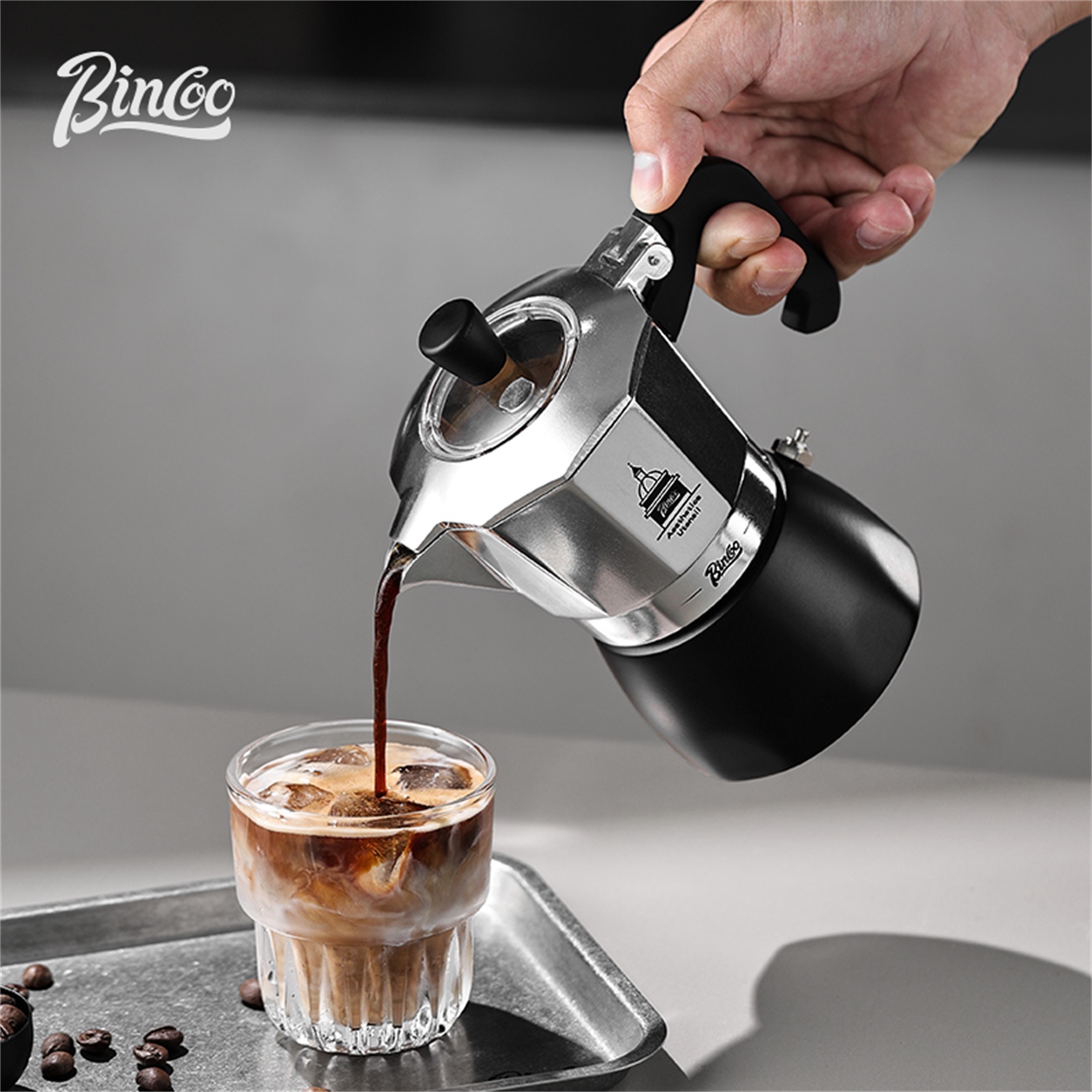 Coffee Equipment Accessories - BINCOO 더블 밸브 모카 포트, 에스프레소