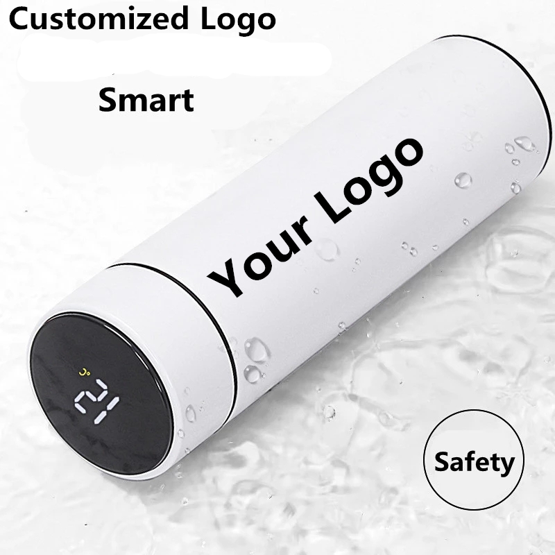 Coffee Equipment Logo - 진공 물병 스마트 디스플레이 온도 표시