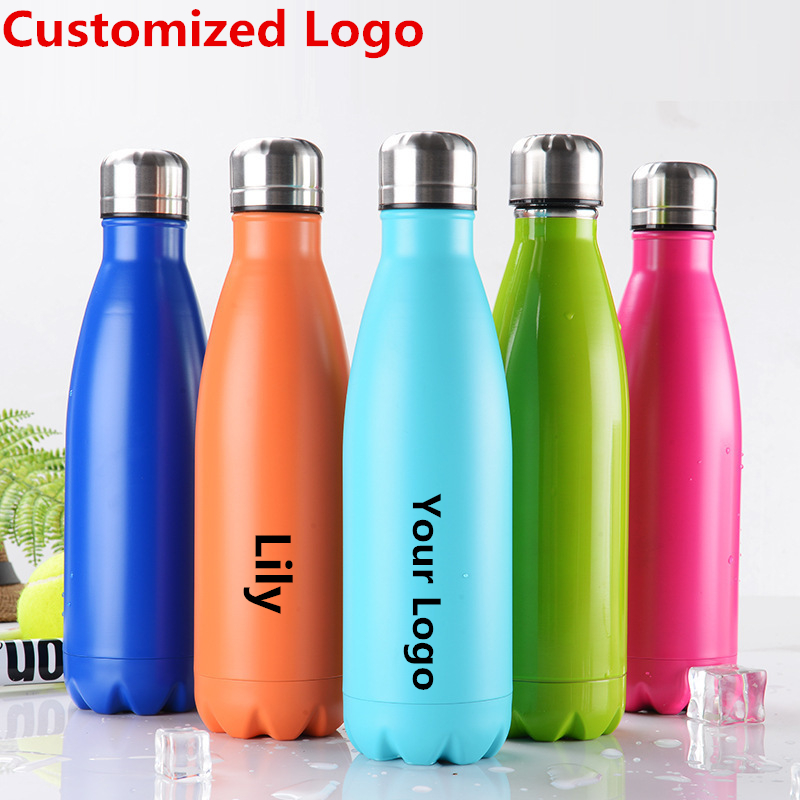 Coffee Equipment Logo - DIY 진공 물병 500ML 안전 304