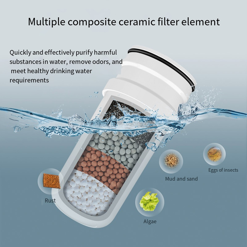 Water Filter Cartridge - 4 Pcs 내구성 세라믹 수도꼭지 워터