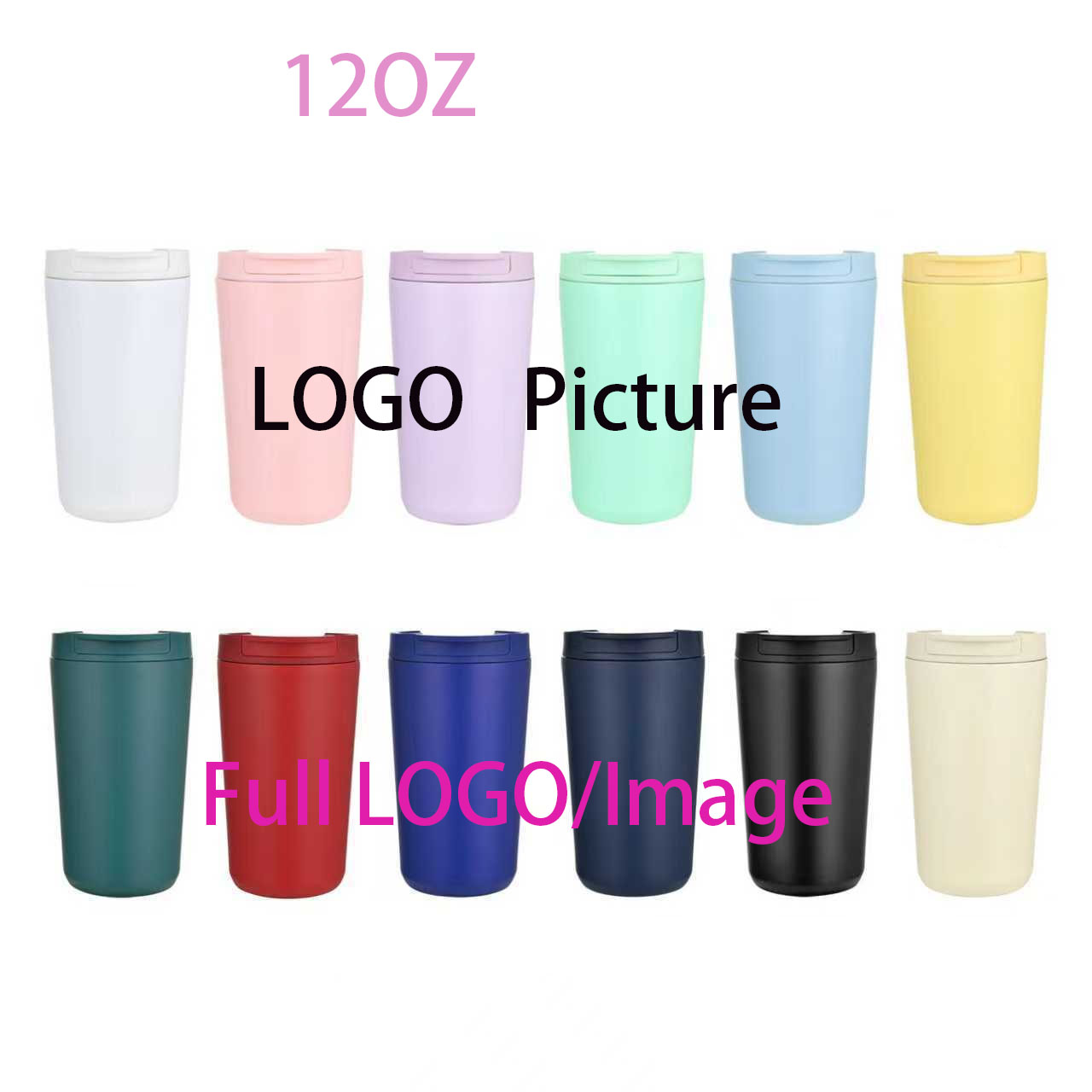 로고 그림 1/2M 카페 12온스 커피잔 304 스테인 - Coffee Equipment Logo 리뷰 및 가격