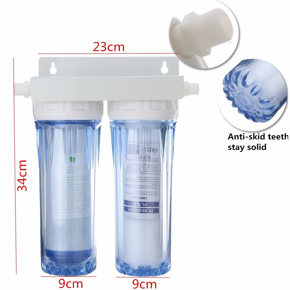 홈 키친 10인치 듀얼 역삼투압 수도꼭지 정수 필터 건 - Water Filter Cartridge 리뷰 및 가격