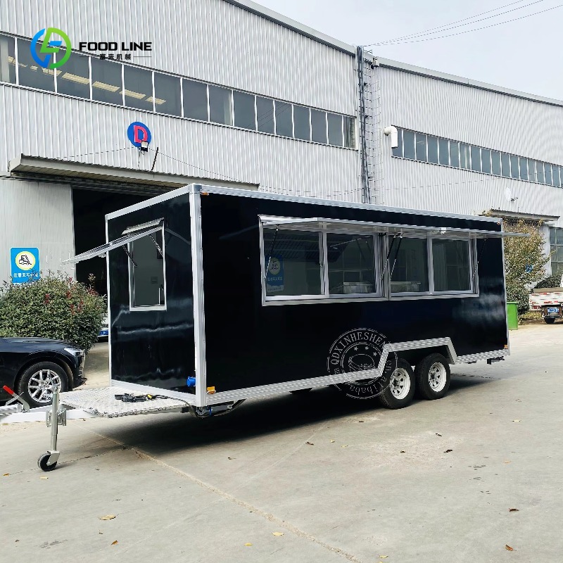 새로운 이동식 커피 트레일러, 푸드 카트, 푸드 트레일 - Coffee Van Equipment 리뷰 및 가격