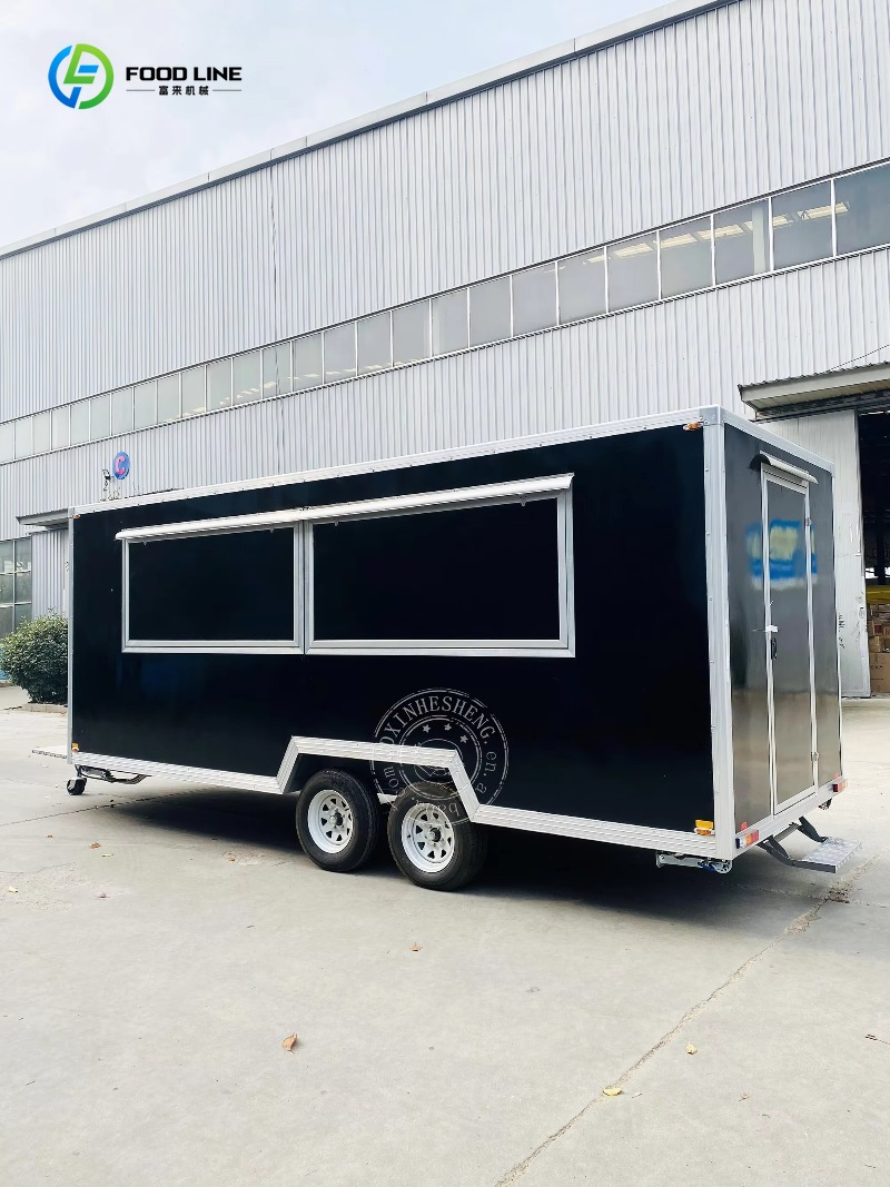 새로운 이동식 커피 트레일러, 푸드 카트, 푸드 트레일 - Coffee Van Equipment 리뷰 및 가격