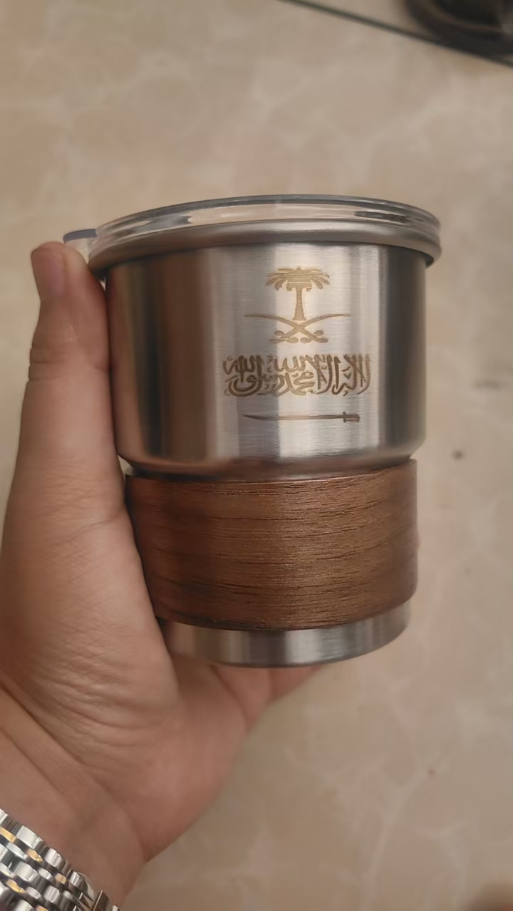 맞춤형 사우디 아라비아 국기 로고 스테인레스 스틸 컵, - Coffee Equipment Logo 리뷰 및 가격
