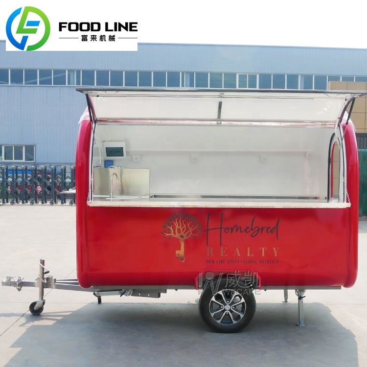 FULAI 맞춤형 패션 디자인 이동식 커피 트럭 핫도그 - Coffee Van Equipment 리뷰 및 가격