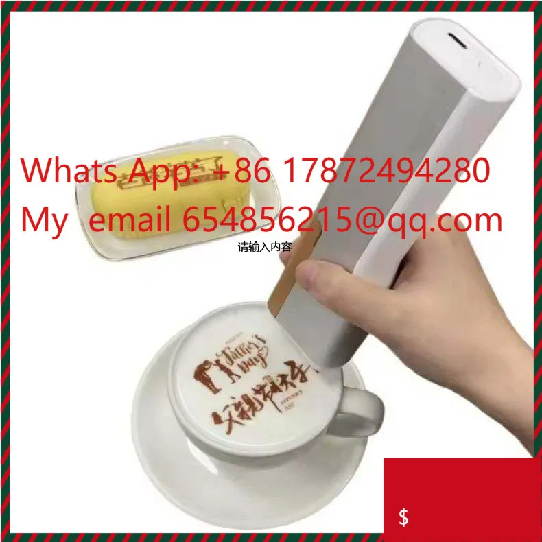 라떼 아트 프린팅 머신 커피 프린터 코딩 장비 잉크젯  - Coffee Equipment Logo 리뷰 및 가격