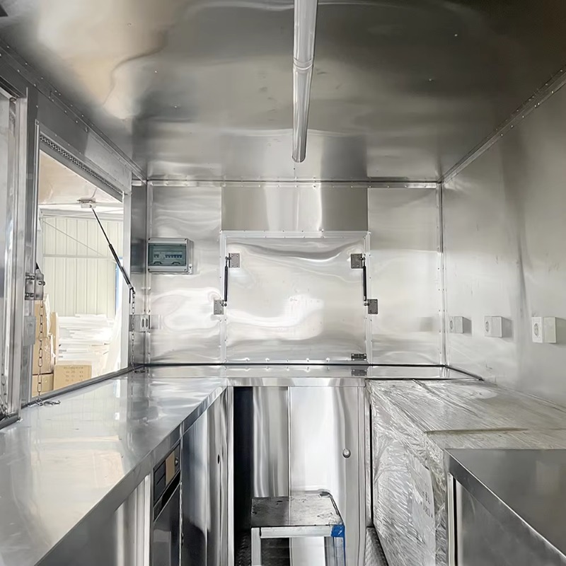 CE 인증 완비된 이동식 패스트푸드 밴 커피 판매 트레 - Coffee Van Equipment 리뷰 및 가격
