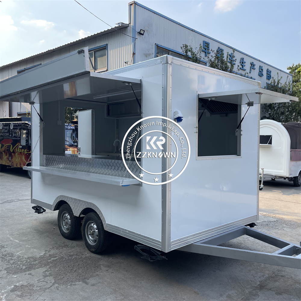 현대식 맞춤형 커피 아이스크림 푸드트럭 이동식 패스트푸 - Coffee Van Equipment 리뷰 및 가격