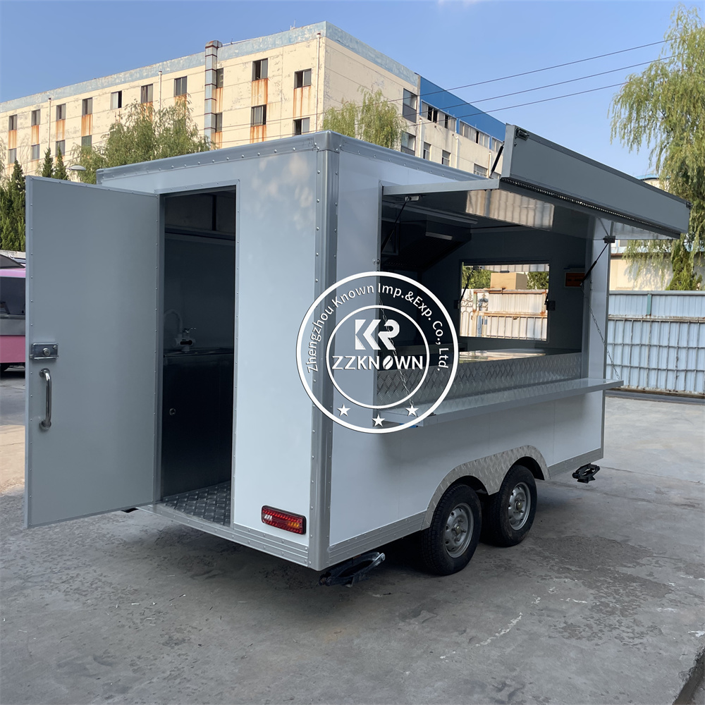 현대식 맞춤형 커피 아이스크림 푸드트럭 이동식 패스트푸 - Coffee Van Equipment 리뷰 및 가격