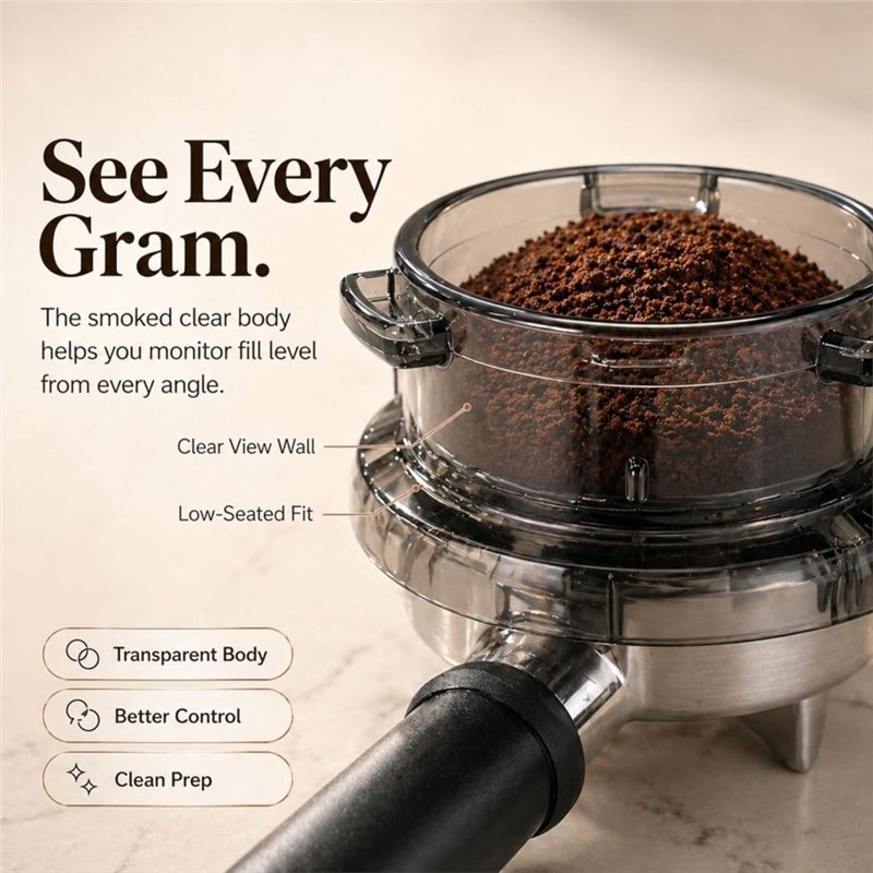 B51CNEW! 트위스트-락 포타필터 깔때기 54mm  - Breville Espresso Barista Touch 리뷰 및 가격