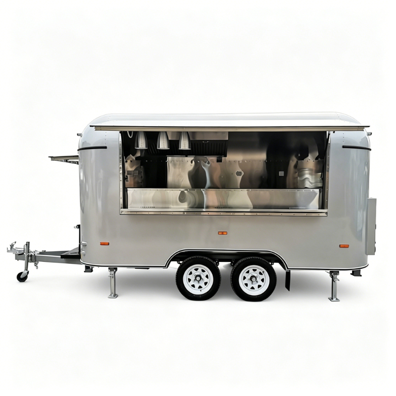 푸드 카트 이동식 트레일러 맞춤형 풀 키친 커피 밴 핫 - Coffee Van Equipment 리뷰 및 가격