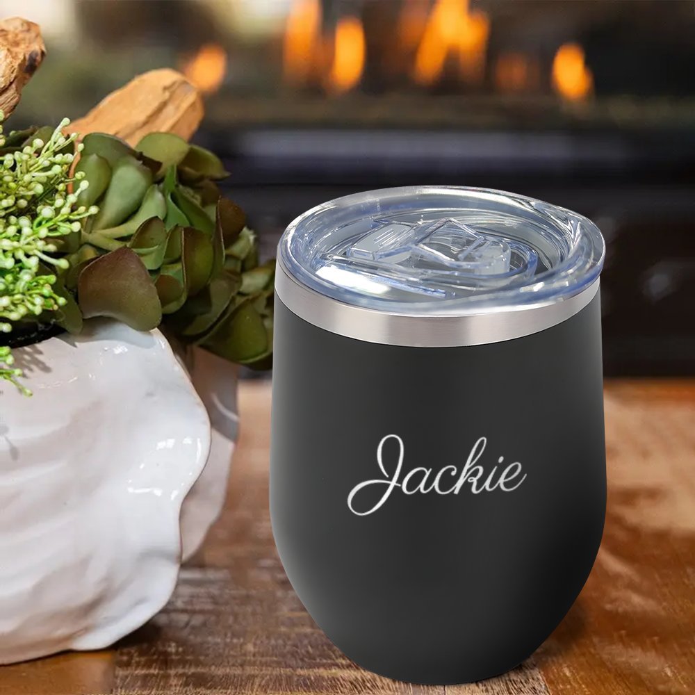 360ml 스테인리스 스틸 에그쉘 와인 텀블러 맞춤형  - Coffee Equipment Logo 리뷰 및 가격