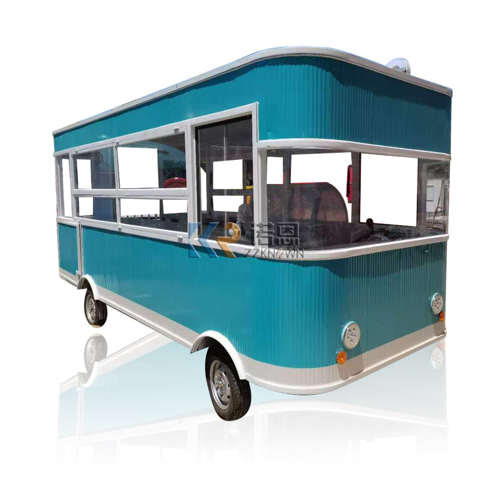 재고 이동식 푸드 트럭, 상업용 커피 아이스크림 트럭, - Coffee Van Equipment 리뷰 및 가격