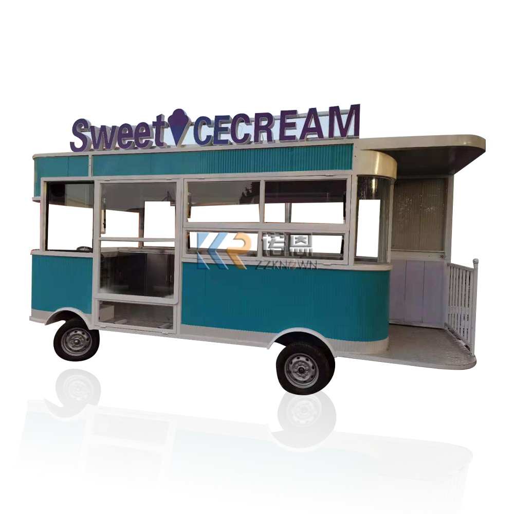 재고 이동식 푸드 트럭, 상업용 커피 아이스크림 트럭, - Coffee Van Equipment 리뷰 및 가격