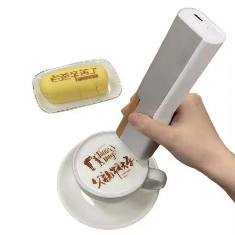 코딩 장비 잉크젯 디자인 로고 인쇄 휴대용 라떼 아트  - Coffee Equipment Logo 리뷰 및 가격
